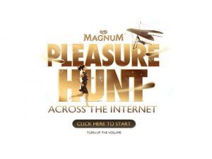 marketing-Magnum-Pleasure-Hunt Ejemplo Campaña Online