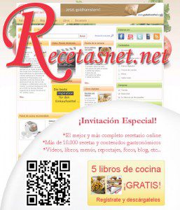 Portal de recetas de cocina - RecetasNet